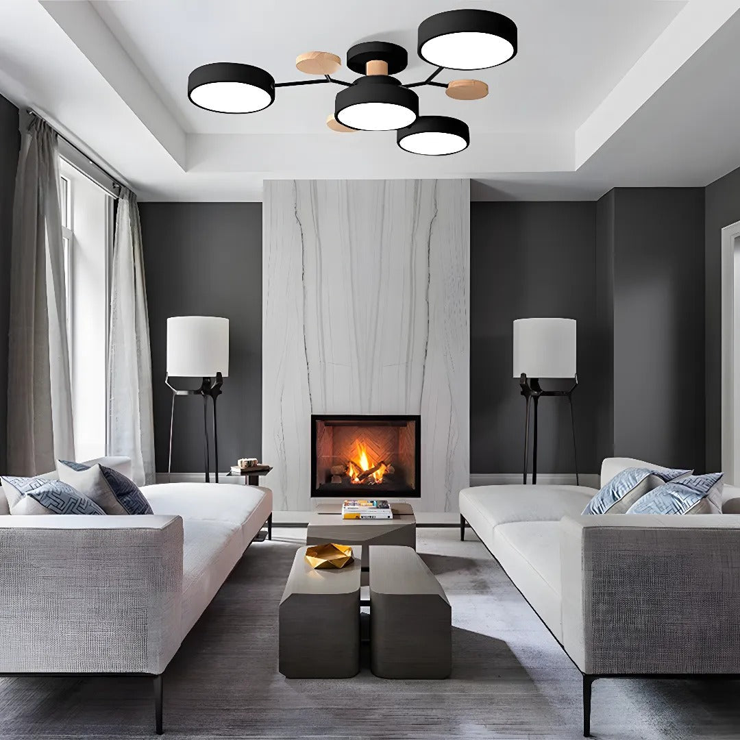 Modern LED Ceiling Light Chandelier for Living Room 24