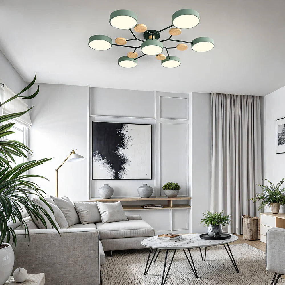 Modern LED Ceiling Light Chandelier for Living Room 3
