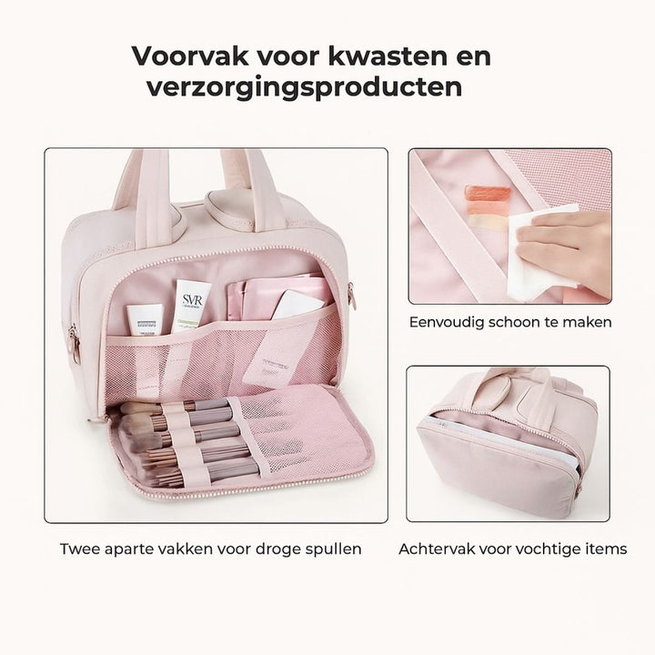Smart Packing Toiletry Bag - Pack Light, Arrive Fresh 5
