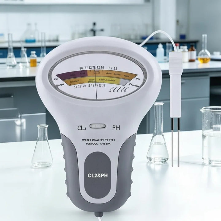 Digital pH and Chlorine Tester for Pools and Hot Tubs with Analog Dial 5
