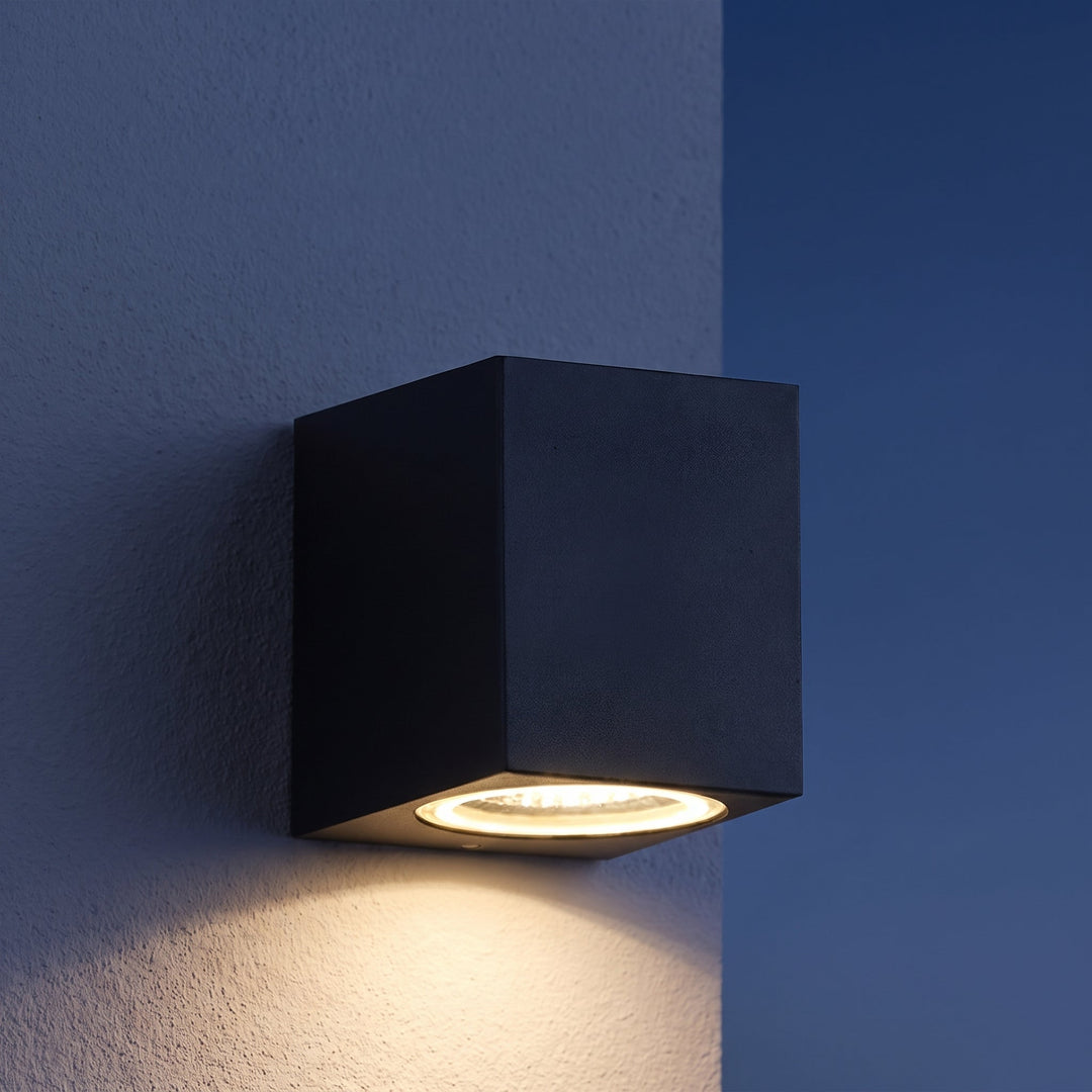 Modern Square Double LED Outdoor Wall Washer Light, Waterproof, for Courtyards 2