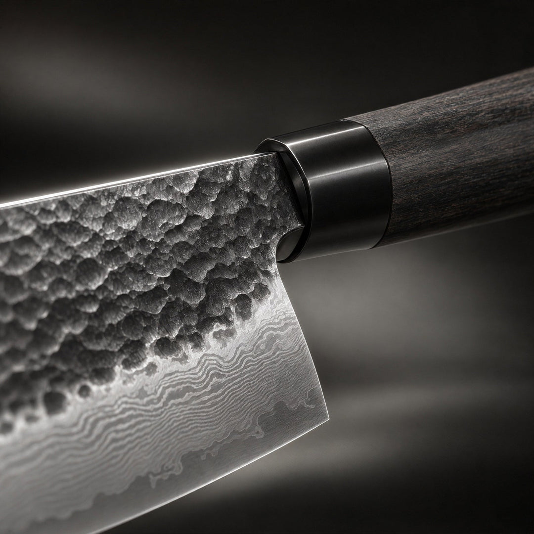 Japanese-Style Chef's Knife with Layered Steel Blade – 7.1 inch (18 cm) 3