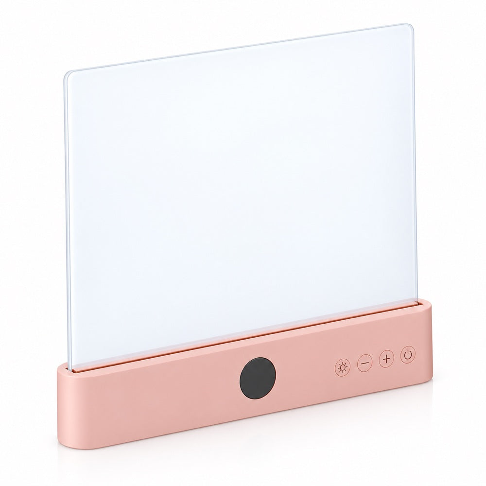 Rechargeable Flat Reading Light for Bed, Dimmable Book Lamp with Timer 16