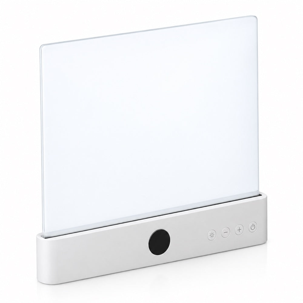 Rechargeable Flat Reading Light for Bed, Dimmable Book Lamp with Timer 15