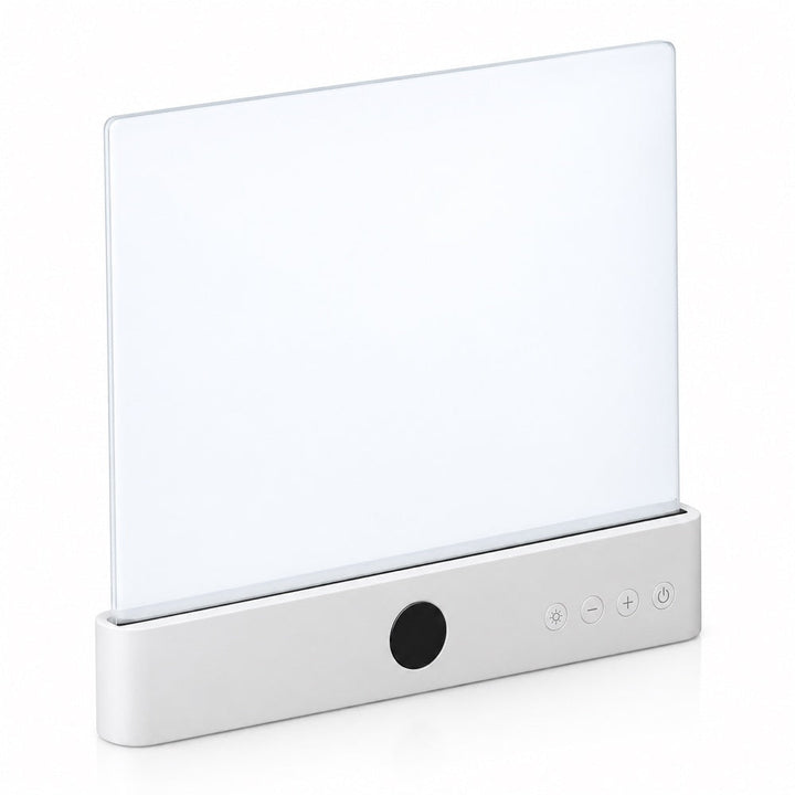 Rechargeable Flat Reading Light for Bed, Dimmable Book Lamp with Timer 15