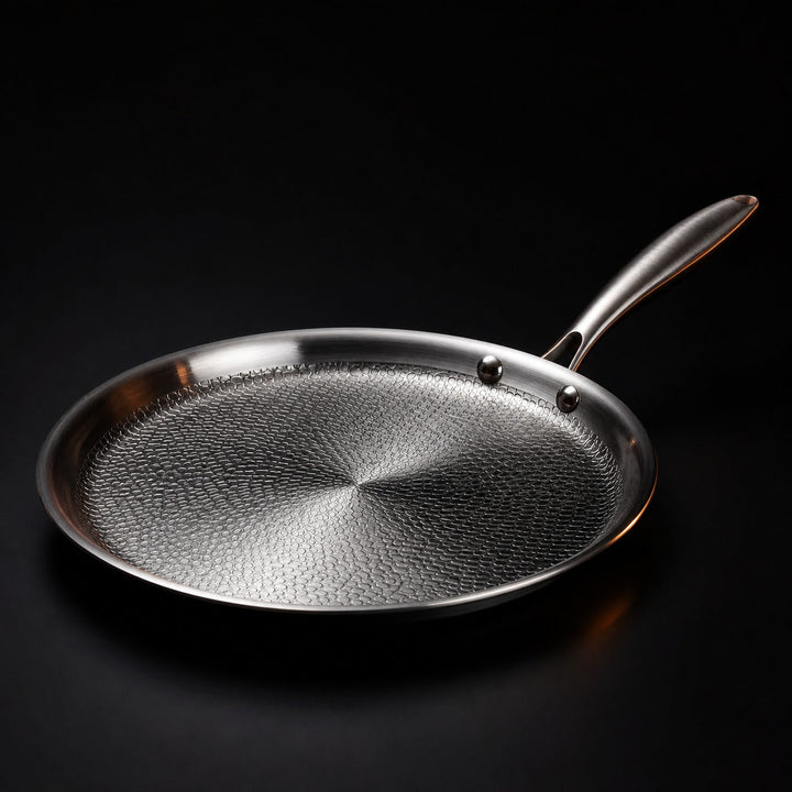 Hand-Hammered Titanium Crepe Pan, PFAS-Free 1
