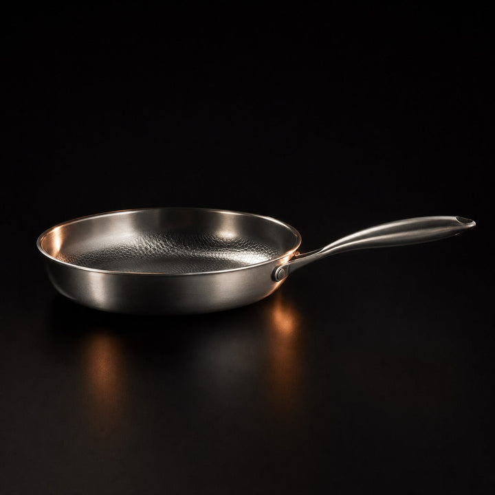 Hand-Hammered Titanium Pan Set - 3 Pieces, PFAS-Free 7