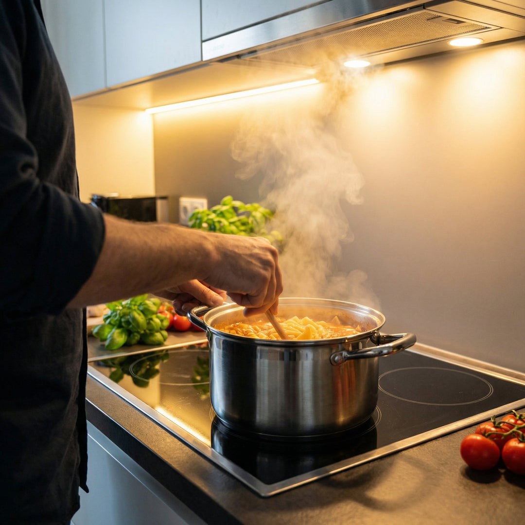 Titanium Cooking Pot with Lid, PFAS-Free 4