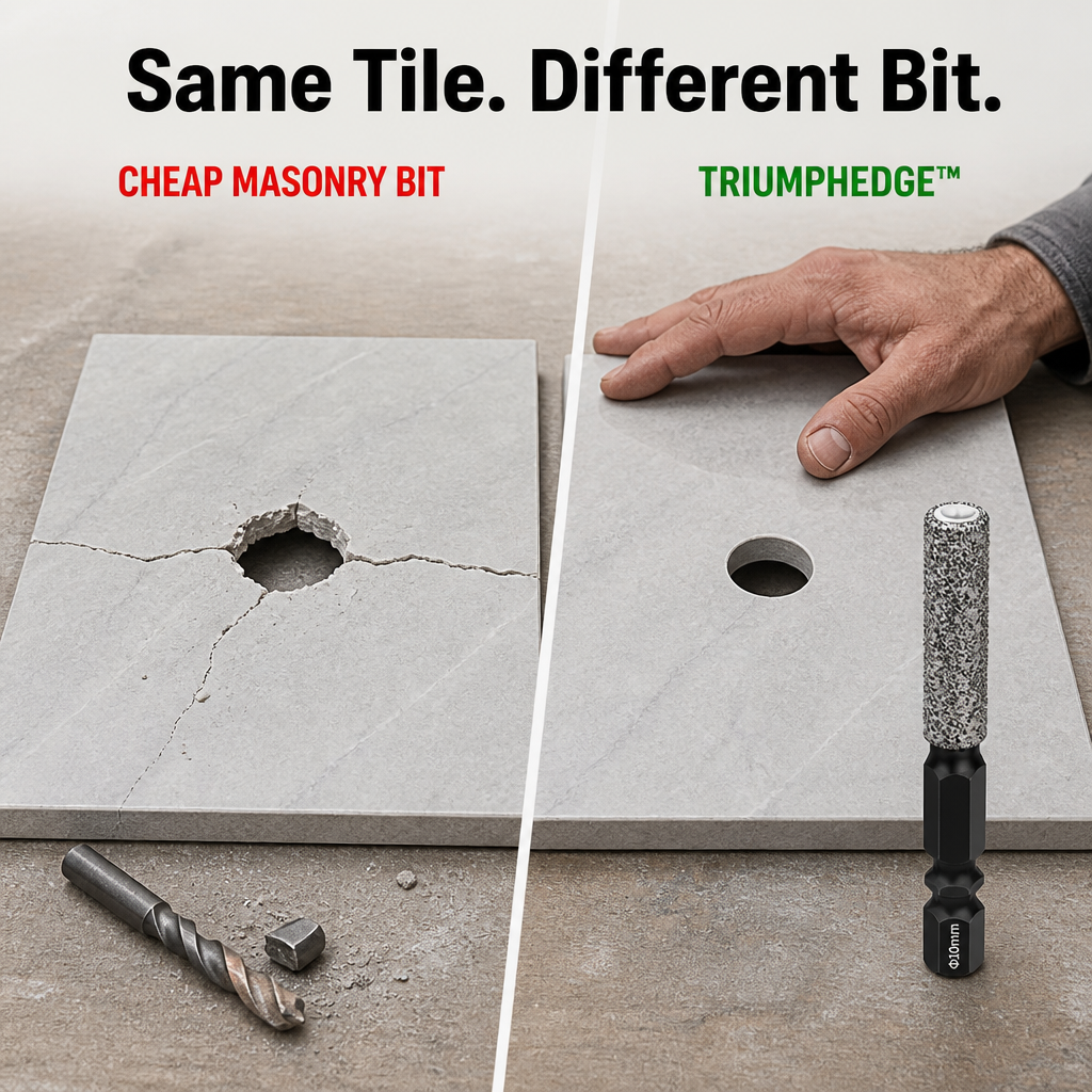 Dry Diamond Drill Bit for Tile, Marble & Glass – No Water Needed 2