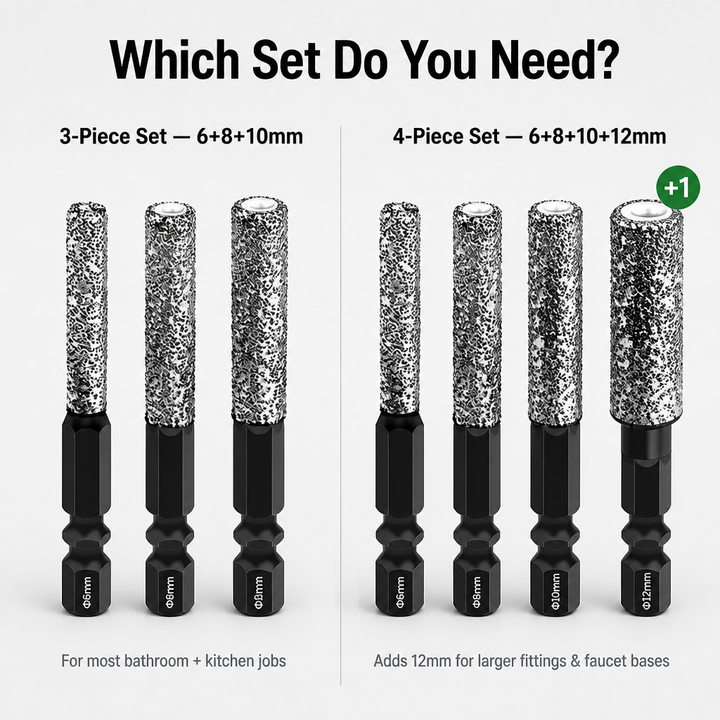 Dry Diamond Drill Bit for Tile, Marble & Glass – No Water Needed 8