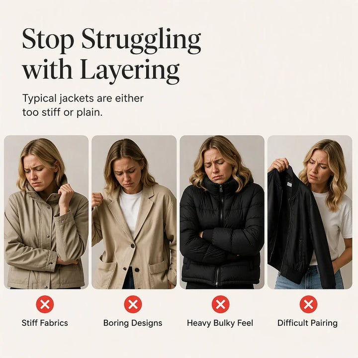 Versatile Ribbed Coat for Everyday Wear 5