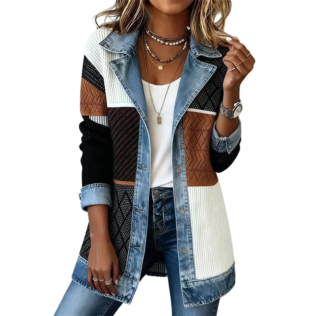 Versatile Ribbed Coat for Everyday Wear 15
