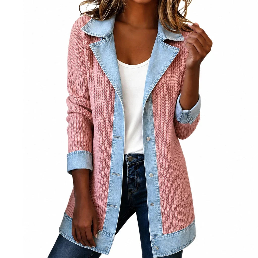 Versatile Ribbed Coat for Everyday Wear 20