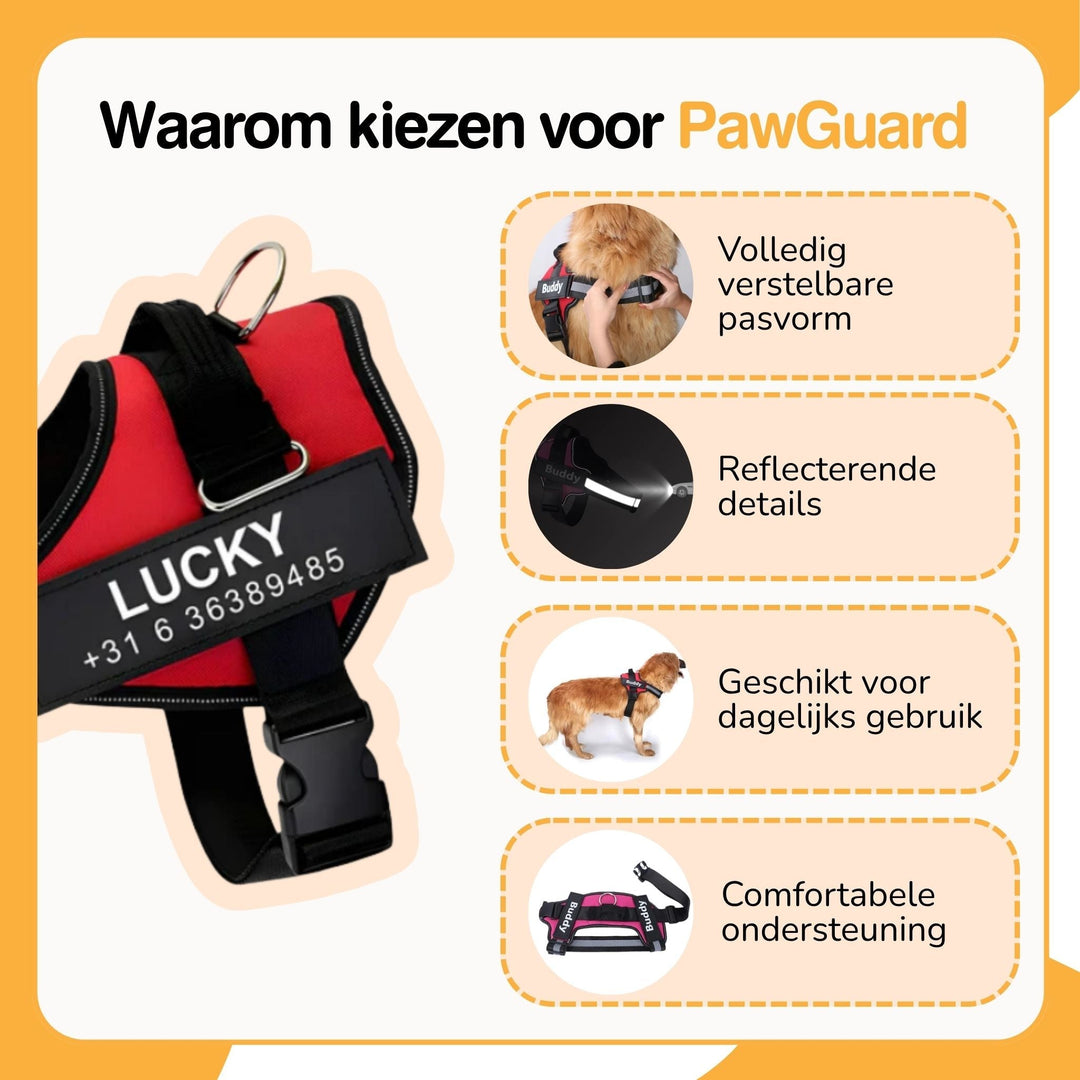 Personalized Dog Harness - Reflective & Supportive Design 5