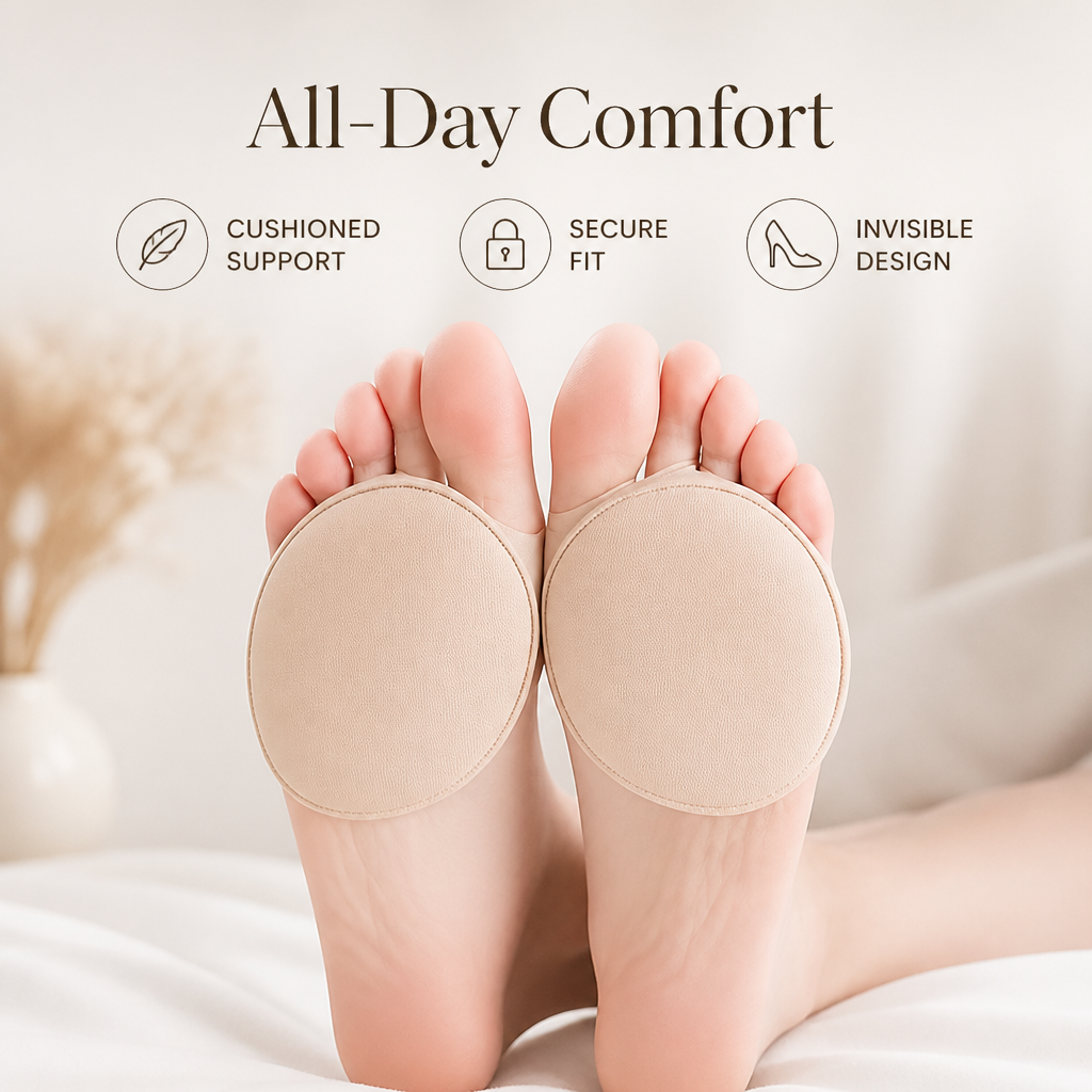 Cushioned Gel Insoles with Non-Slip Grip, Invisible Fit for Heels, Flats and Sneakers 3