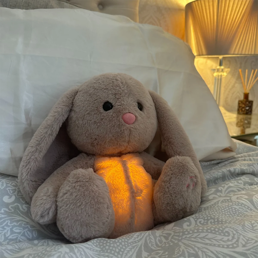 Soothing Breathing Plush with Night Light - Calming Sleep Companion 15