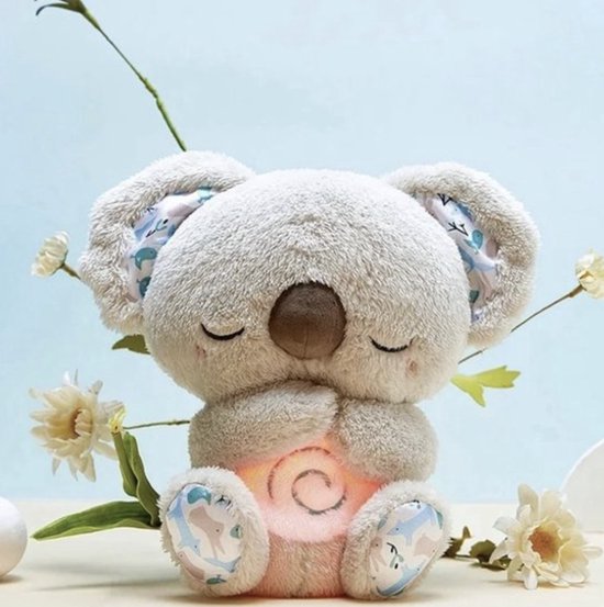 Soothing Breathing Plush with Night Light - Calming Sleep Companion 1
