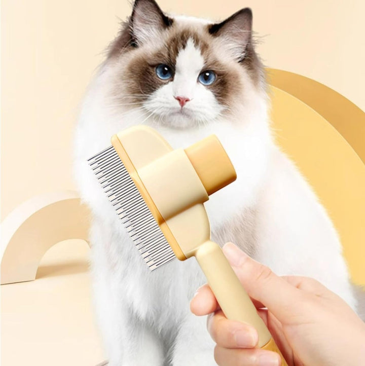 Self-Cleaning Grooming Comb for Dogs and Cats 1