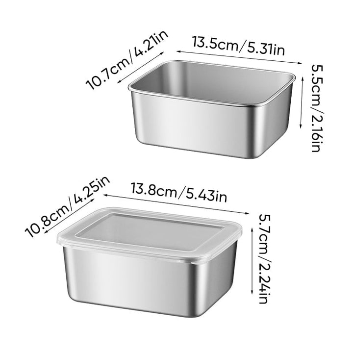 Stainless Steel Food Storage Containers, Durable and Eco-Friendly 11