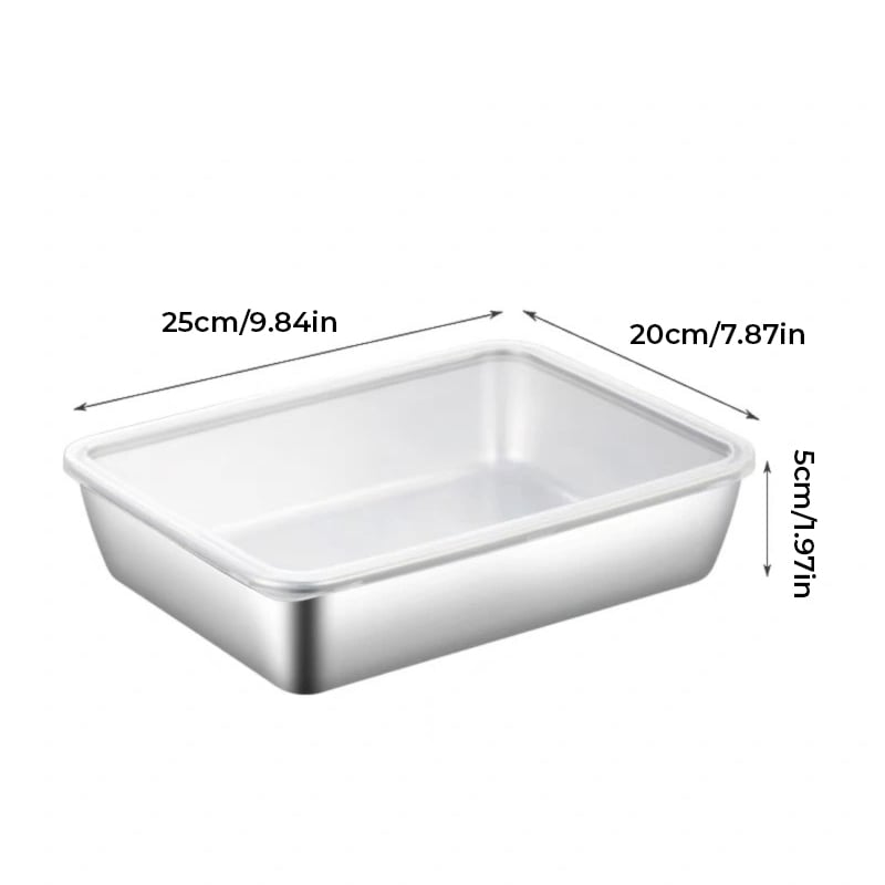 Stainless Steel Food Storage Containers, Durable and Eco-Friendly 17