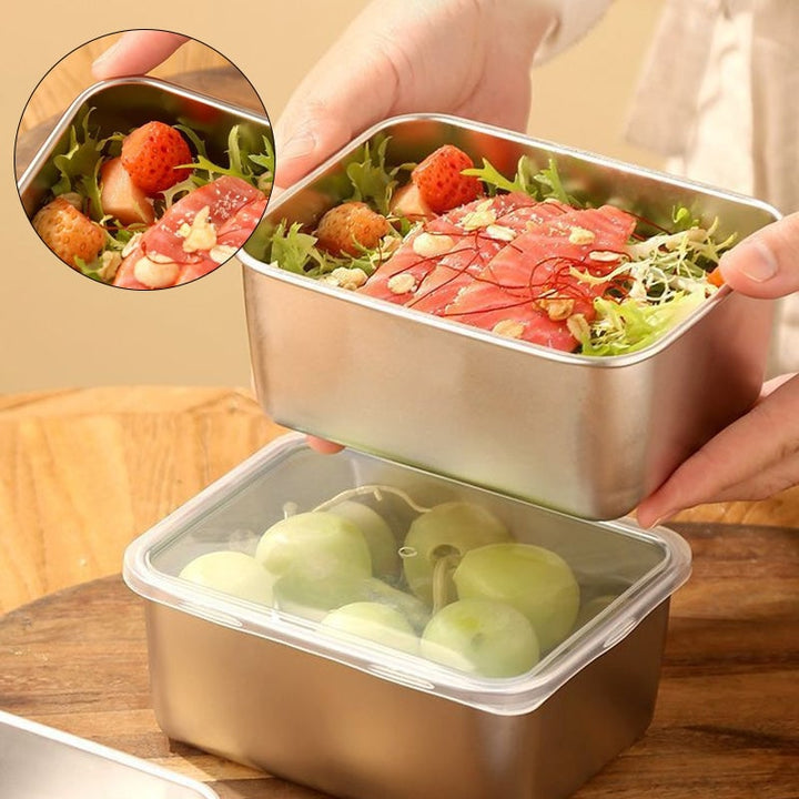 Stainless Steel Food Storage Containers, Durable and Eco-Friendly 1