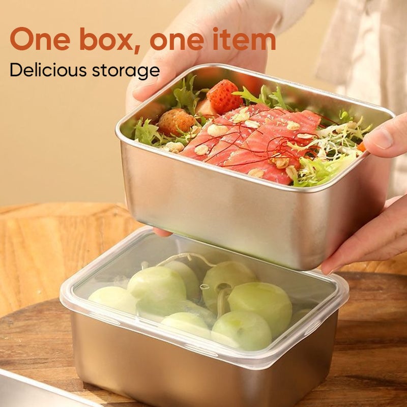 Stainless Steel Food Storage Containers, Durable and Eco-Friendly 5
