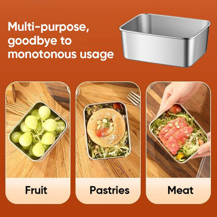 Stainless Steel Food Storage Containers, Durable and Eco-Friendly 6