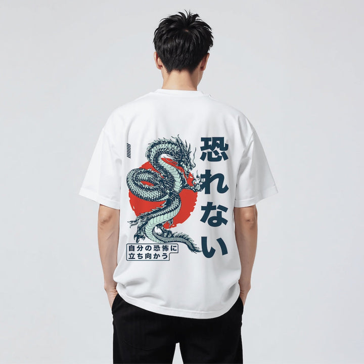 Oversized Japanese-Style Graphic T-Shirt 3