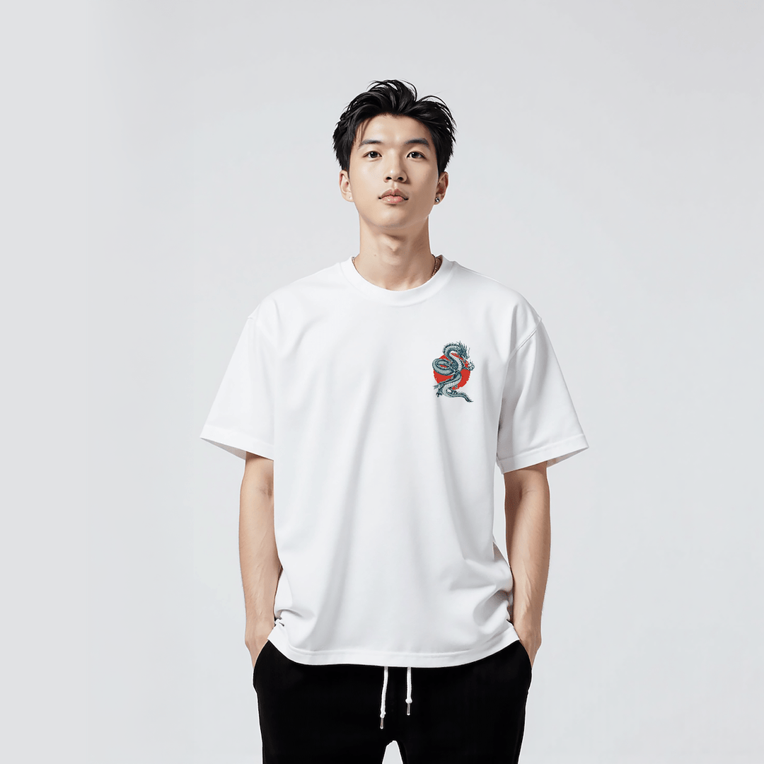 Oversized Japanese-Style Graphic T-Shirt 7