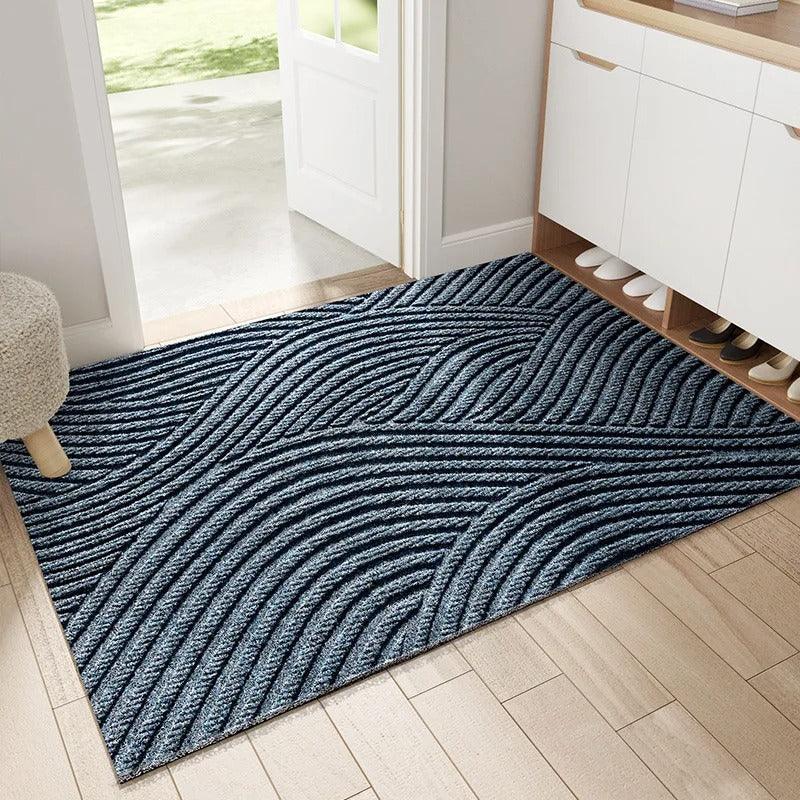 Non-Slip PVC Doormat for Indoor and Outdoor Use, Scandinavian Minimalist Design 4