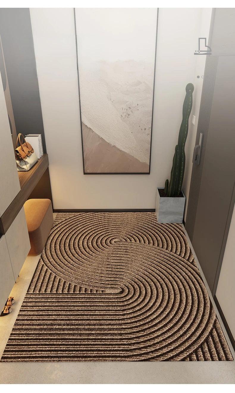 Non-Slip PVC Doormat for Indoor and Outdoor Use, Scandinavian Minimalist Design 6
