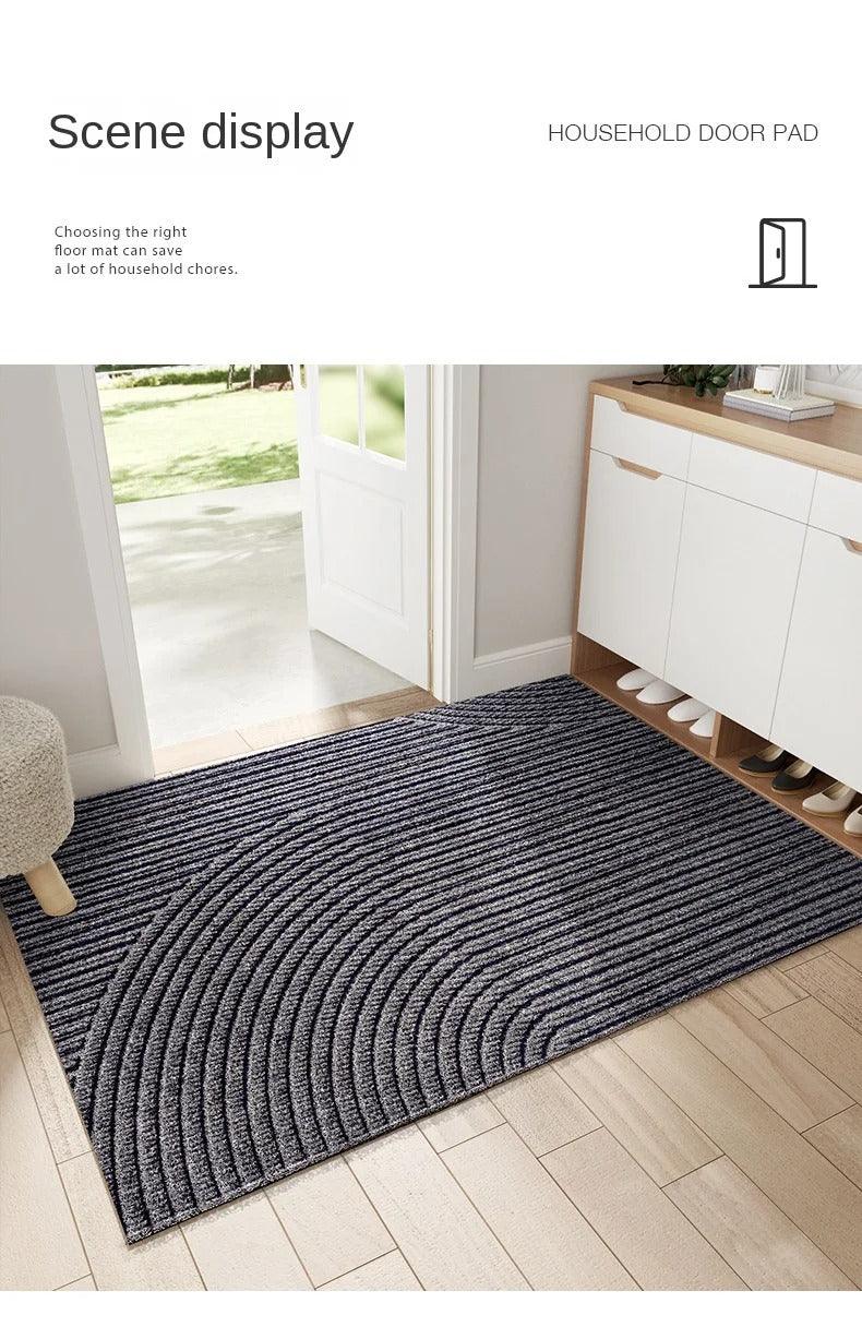 Non-Slip PVC Doormat for Indoor and Outdoor Use, Scandinavian Minimalist Design 9