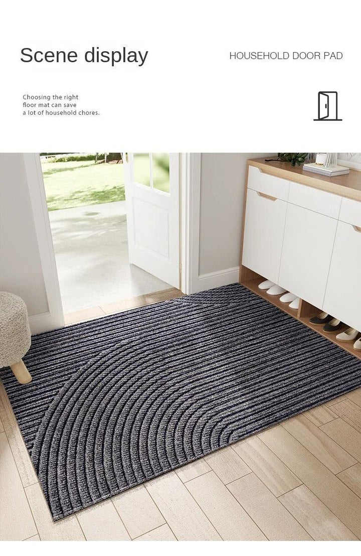 Non-Slip PVC Doormat for Indoor and Outdoor Use, Scandinavian Minimalist Design 9