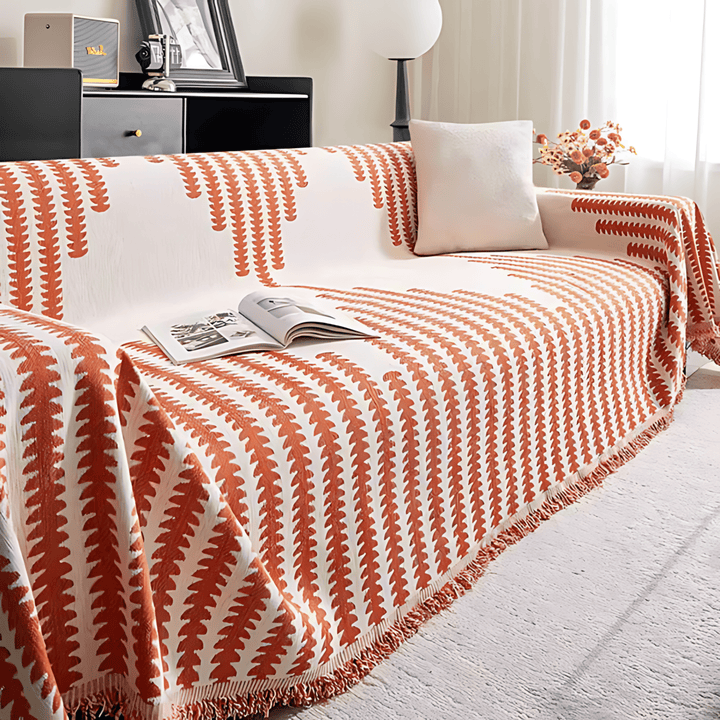 Pet-Friendly Chenille Sofa Cover, Scratch-Resistant and Reversible 7