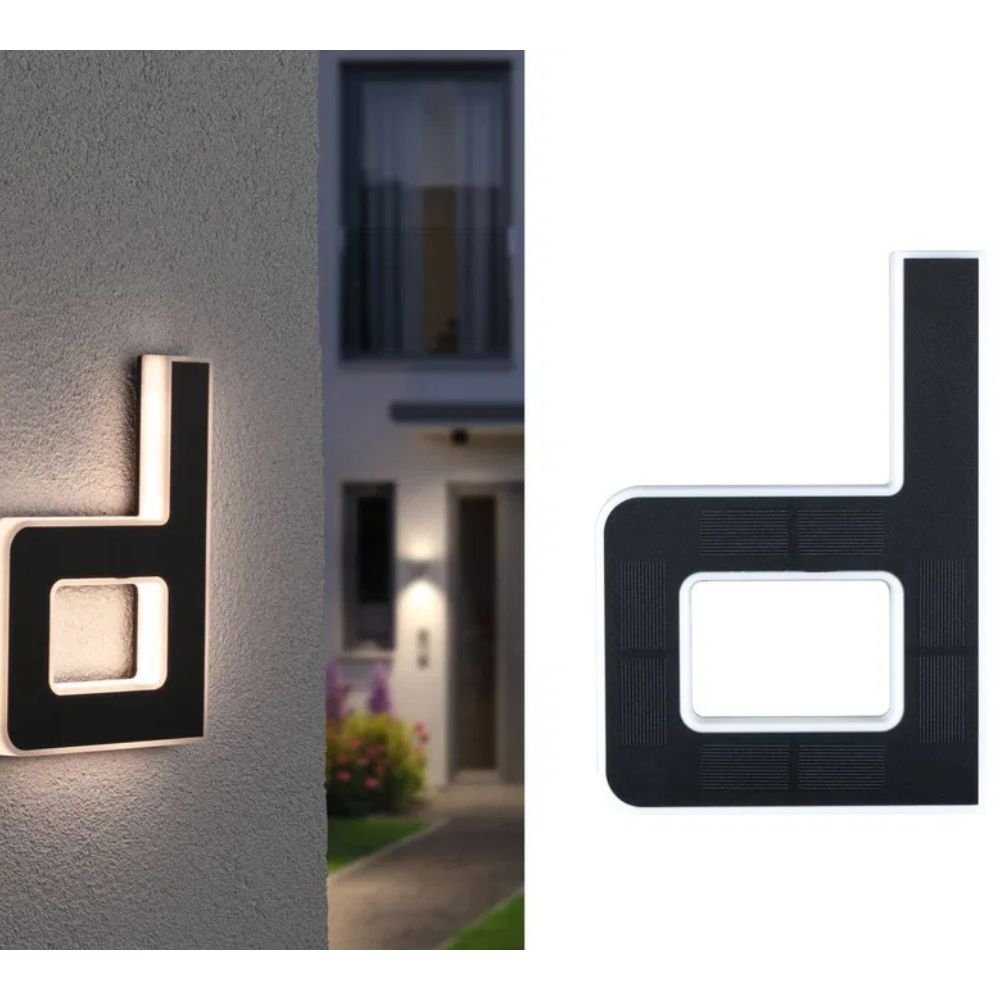 Solar Illuminated House Number with LED and Dusk Sensor 14