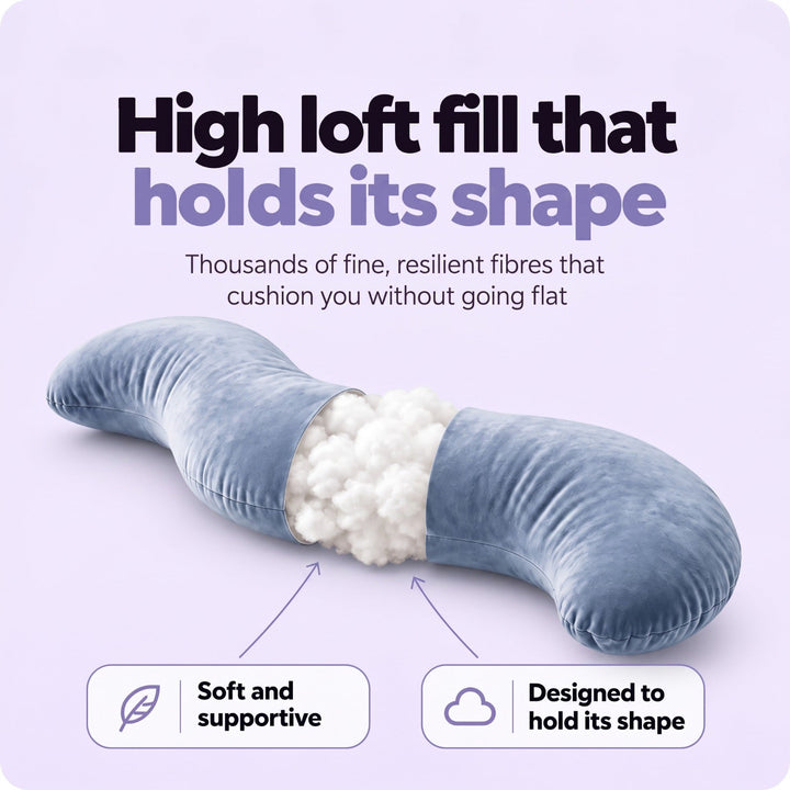 S-Curve Body Pillow for Side Sleepers 4
