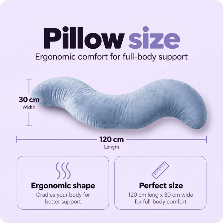 S-Curve Body Pillow for Side Sleepers 5
