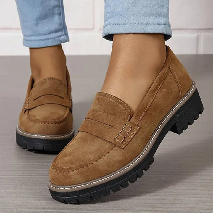 Orthopedic Comfort Loafers with Cushioned Platform Sole 5
