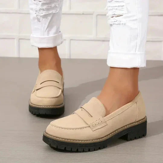 Orthopedic Comfort Loafers with Cushioned Platform Sole 7