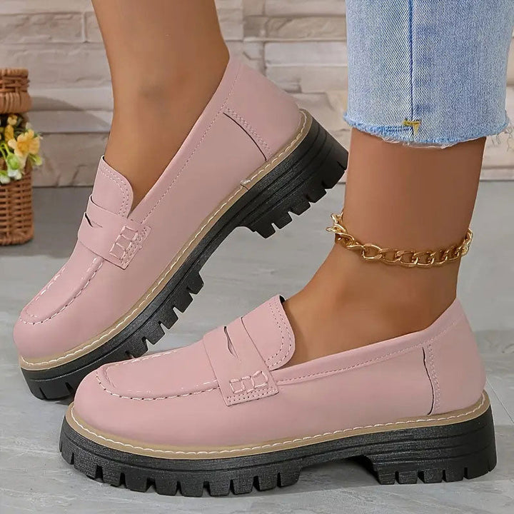 Orthopedic Comfort Loafers with Cushioned Platform Sole 11