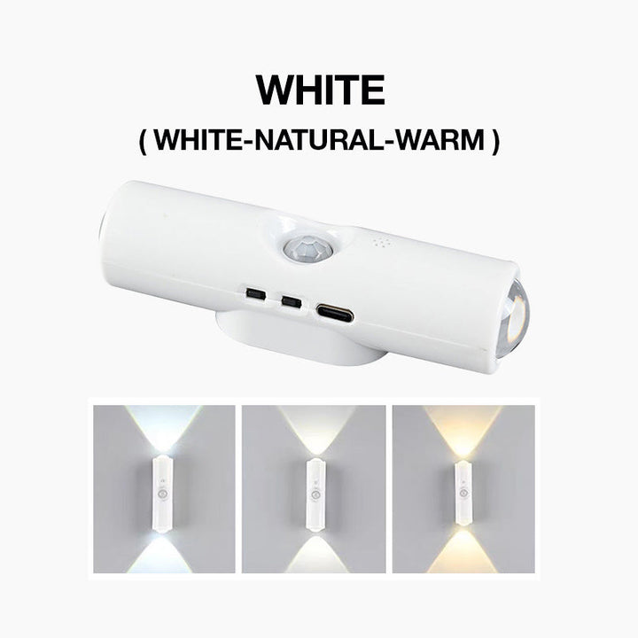 Wireless LED Wall Lights with Motion Sensor and Color Changing, Set of 3 1
