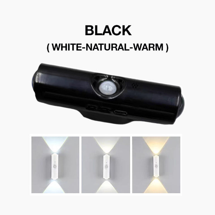 Wireless LED Wall Lights with Motion Sensor and Color Changing, Set of 3 3
