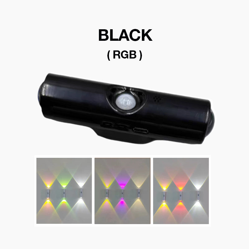 Wireless LED Wall Lights with Motion Sensor and Color Changing, Set of 3 4