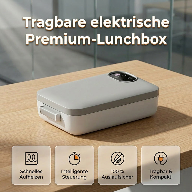 Cordless Self-Heating Electric Lunch Box with Stainless Steel Insert 2