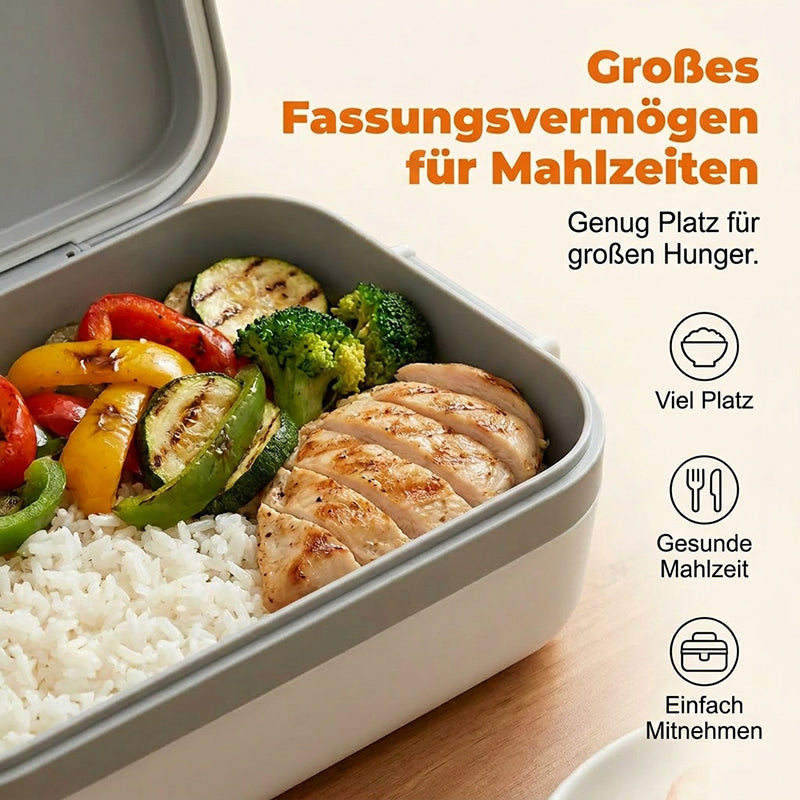Cordless Self-Heating Electric Lunch Box with Stainless Steel Insert 3