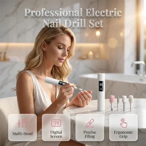 Precision LED Electric Nail Grinder with Digital Display 1