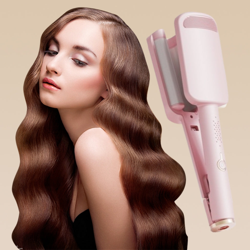 32 mm Wave Iron with 4 Temperature Settings and Ionic Technology 7