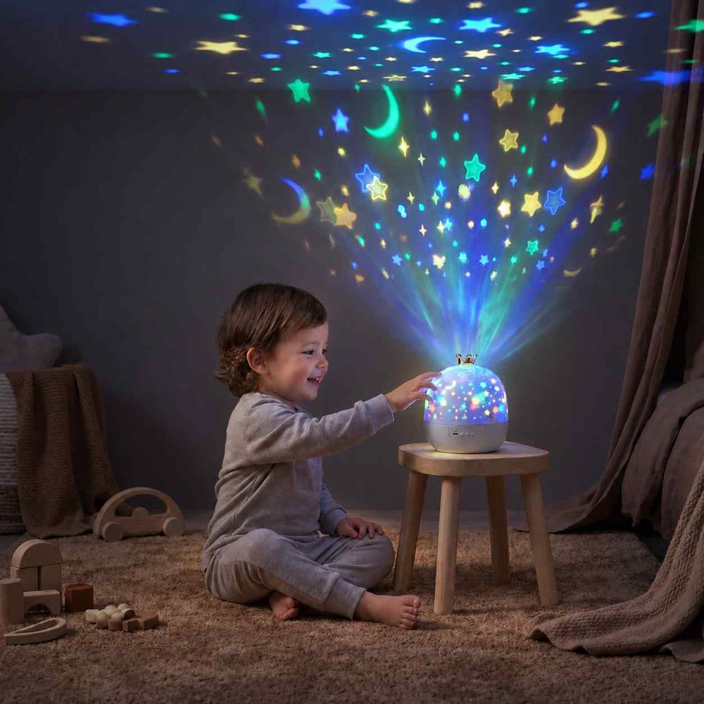 Kids Star Projector Night Light with Music, Timer and Remote 1