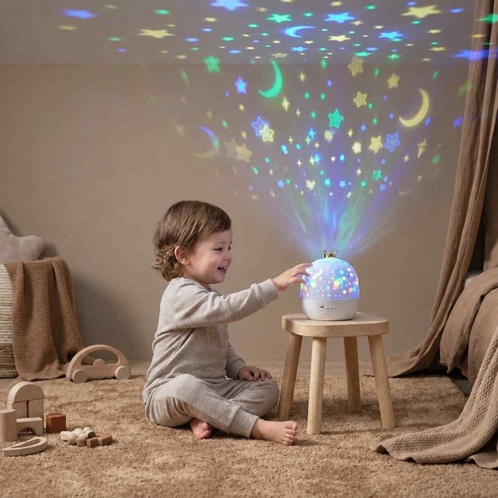 Kids Star Projector Night Light with Music, Timer and Remote 4