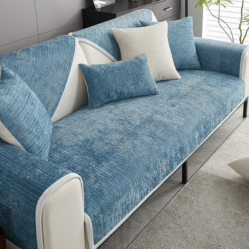 Anti-Scratch Chenille Sofa Cover - Stylish, Non-Slip & Machine Washable 2